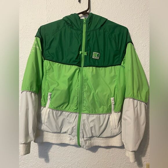 Vintage Helly Hansen lined hooded jacket sz M - Picture 1 of 7